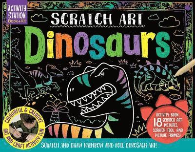 Scratch Art Dinosaurs 1