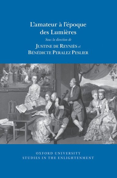 bokomslag L'amateur à l'époque des Lumières