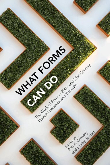 Patrick Crowley, Shirley Jordan - What Forms Can Do, Inbunden