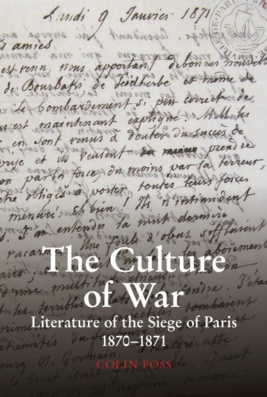 Colin Foss - Culture of War, Inbunden