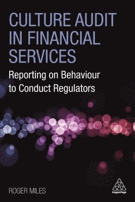 Roger Miles - Culture Audit in Financial Services, Häftad