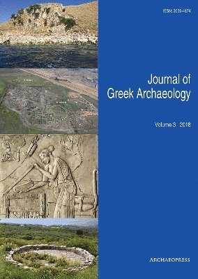 Journal of Greek Archaeology Volume 3 2018 1