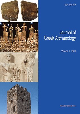 Journal of Greek Archaeology Volume 1 2016 1