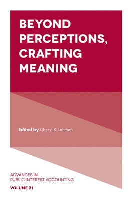 bokomslag Beyond Perceptions, Crafting Meaning