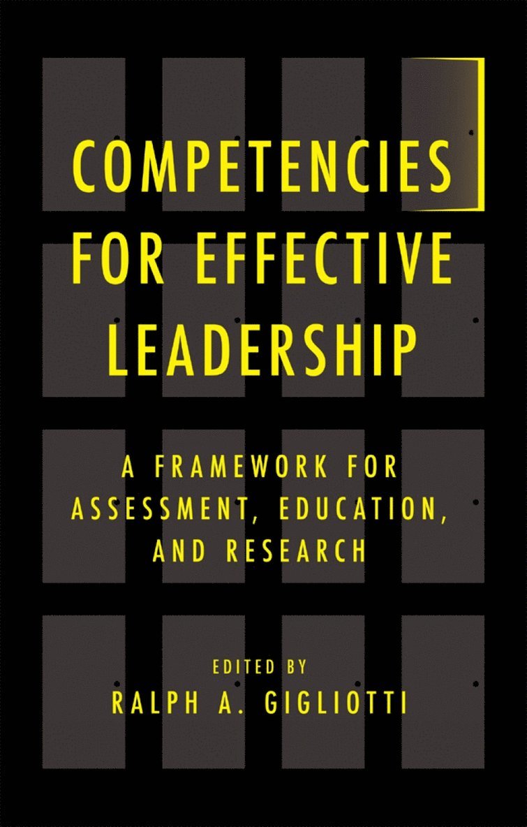 Competencies for Effective Leadership 1