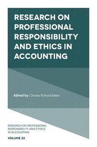 bokomslag Research on Professional Responsibility and Ethics in Accounting