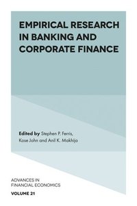 bokomslag Empirical Research in Banking and Corporate Finance