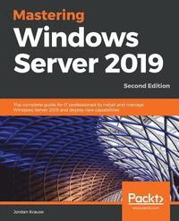 bokomslag Mastering Windows Server 2019