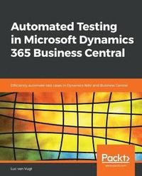 bokomslag Automated Testing in Microsoft Dynamics 365 Business Central