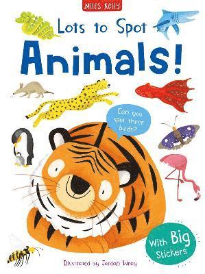 bokomslag Lots to Spot Sticker Book: Wild Animals!