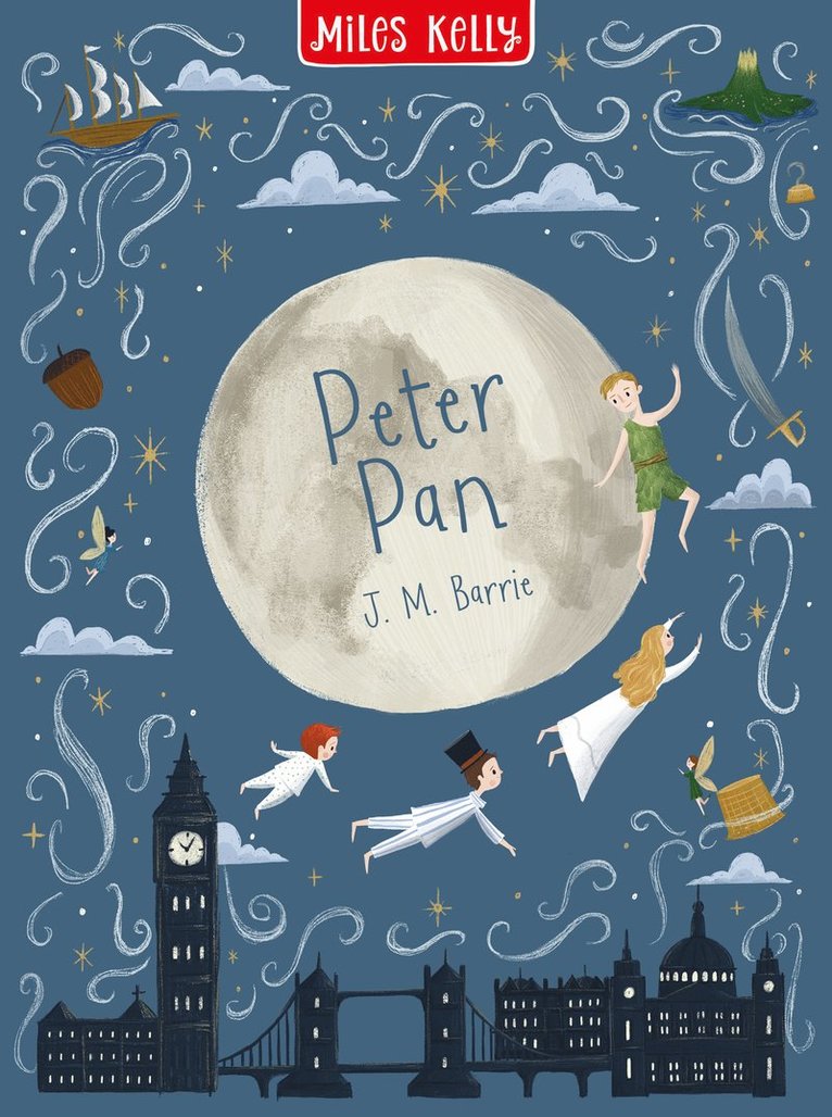 Miles Kelly, J.M. Barrie - Peter Pan, Inbunden