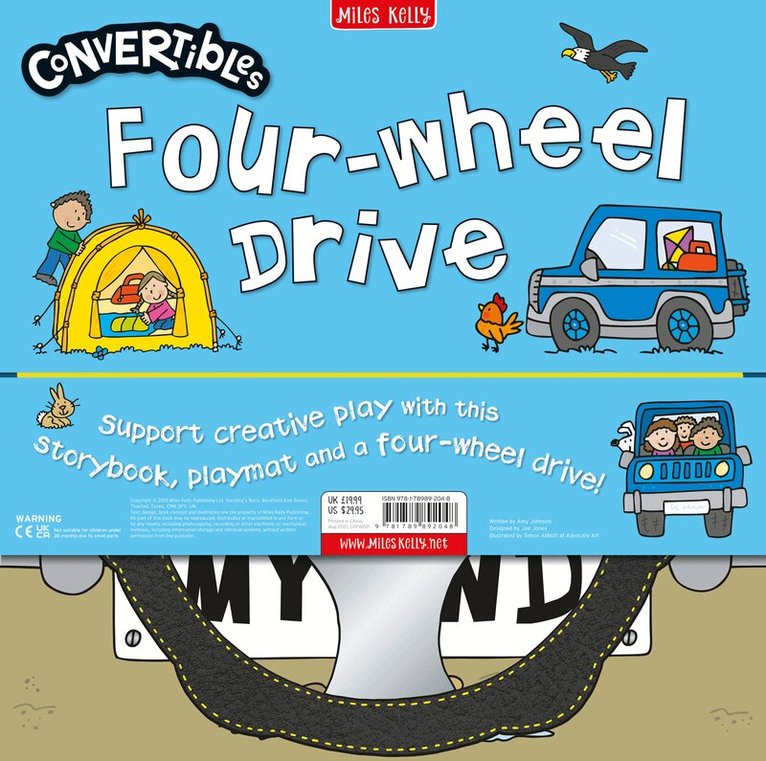 Miles Kelly - Convertible Four Wheel Drive, Häftad