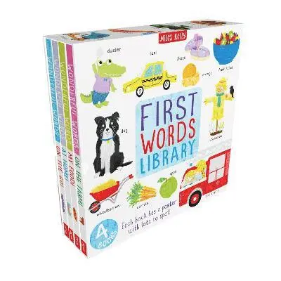 Miles Kelly - First Words Library Slipcases, Inbunden. Tillgänglighet: Lägg i varukorg
