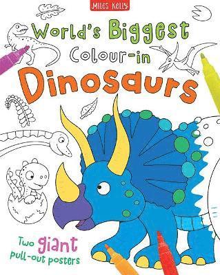 bokomslag World's Biggest Colour-in Dinosaurs