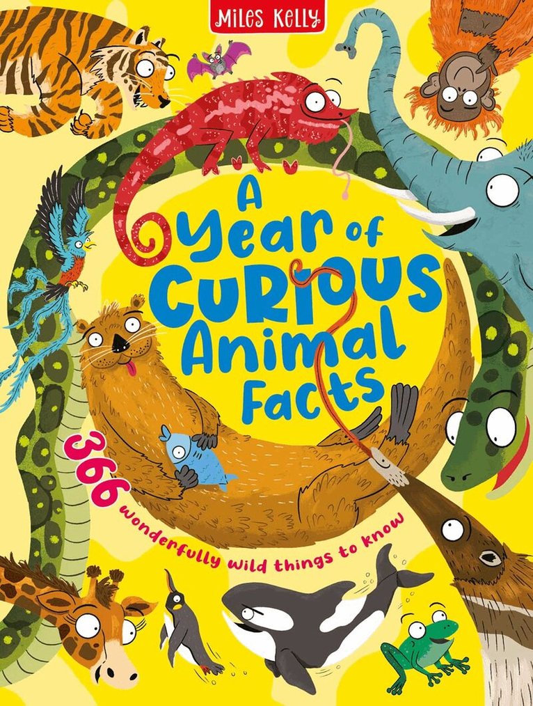 Miles Kelly - Year of Curious Animal Facts, Inbunden