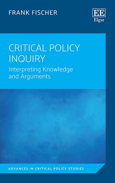 bokomslag Critical Policy Inquiry