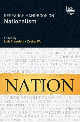 bokomslag Research Handbook on Nationalism