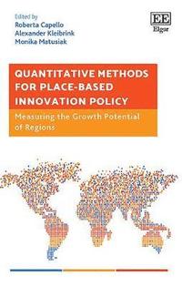 bokomslag Quantitative Methods for Place-Based Innovation Policy
