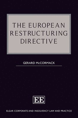 bokomslag The European Restructuring Directive