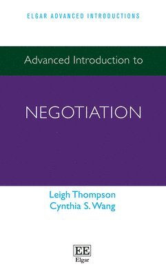 bokomslag Advanced Introduction to Negotiation