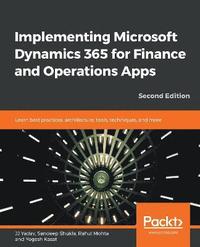 bokomslag Implementing Microsoft Dynamics 365 for Finance and Operations Apps