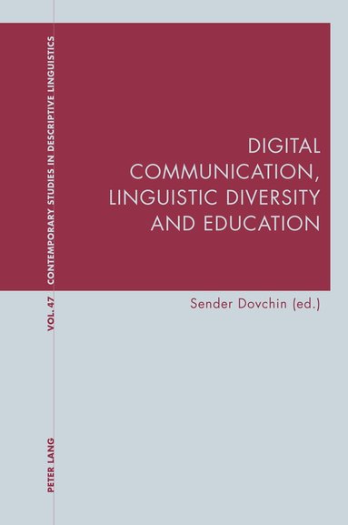 Sender Dovchin - Digital Communication, Linguistic Diversity and Education, Häftad