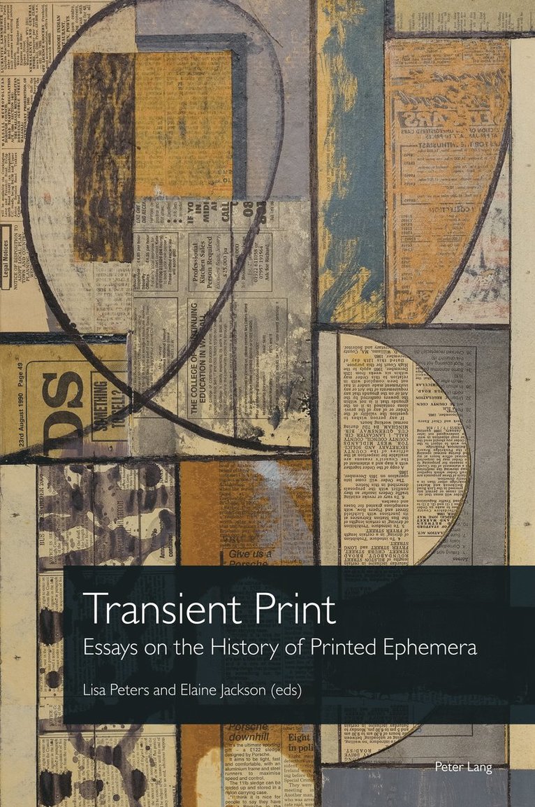 Lisa Peters, Elaine Jackson, Caroline Archer-Parré, Malcolm Dick - Transient Print, Häftad