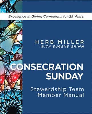 bokomslag Consecration Sunday Stewardship Team Member Manual