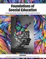 Scott Arnett, Michael Fitzpatrick, Nena Raschelle Theoharis, Penny Craig - Foundations of Special Education, Häftad