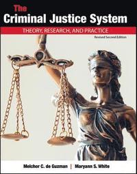 bokomslag The Criminal Justice System