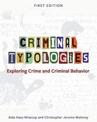bokomslag Criminal Typologies