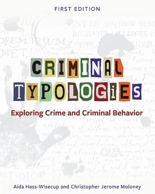 bokomslag Criminal Typologies