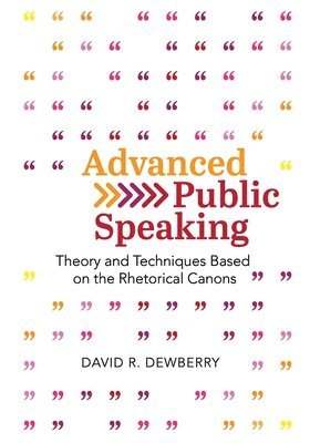 Advanced Public Speaking 1