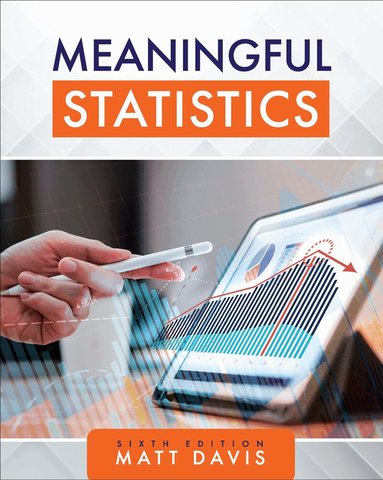 Matthew Davis - Meaningful Statistics, Häftad