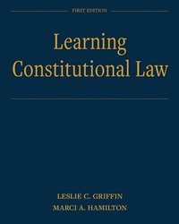 bokomslag Learning Constitutional Law