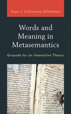 bokomslag Words and Meaning in Metasemantics