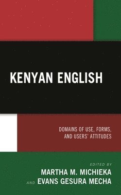 bokomslag Kenyan English