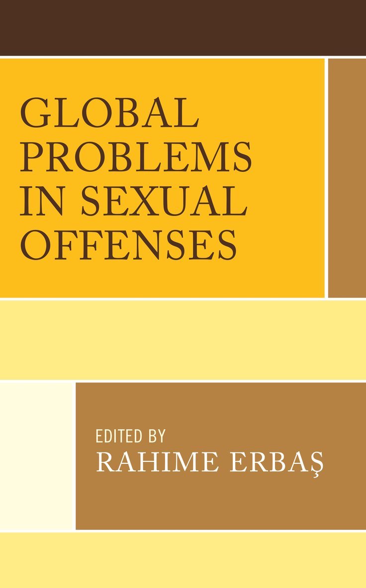Rahime Erbas, Dr. Rahime Erbas - Global Problems in Sexual Offenses, Inbunden