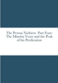 bokomslag The Person Nichiren Part Four