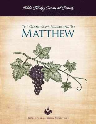 bokomslag Bible Study Journal Series - Matthew