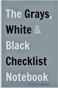 bokomslag The Grays, White and Black Checklist Notebook Flex-Bound Edition