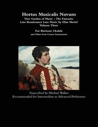 bokomslag Hortus Musicalis Novum - New Garden of Music - The Fantasies Late Renaissance Lute Music by Elias Mertel Volume Three  For Baritone Ukulele and Other Four Course Instruments