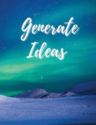 bokomslag Generate Ideas