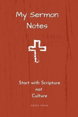 My Sermon Notes 1