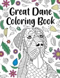 bokomslag Great Dane Coloring Book