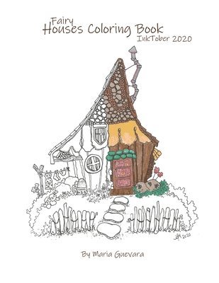 bokomslag Fairy Houses Coloring Book