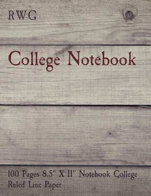 bokomslag College Notebook