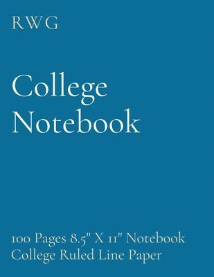 bokomslag College Notebook