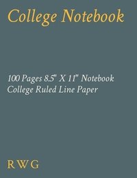 bokomslag College Notebook