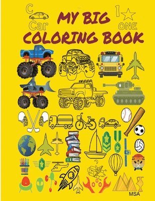 bokomslag Coloring Book for Boys